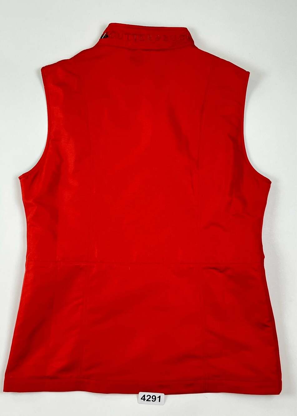 Cutter & Buck ClimaGuard Red Full Zip Vest with Pockets Size Medium